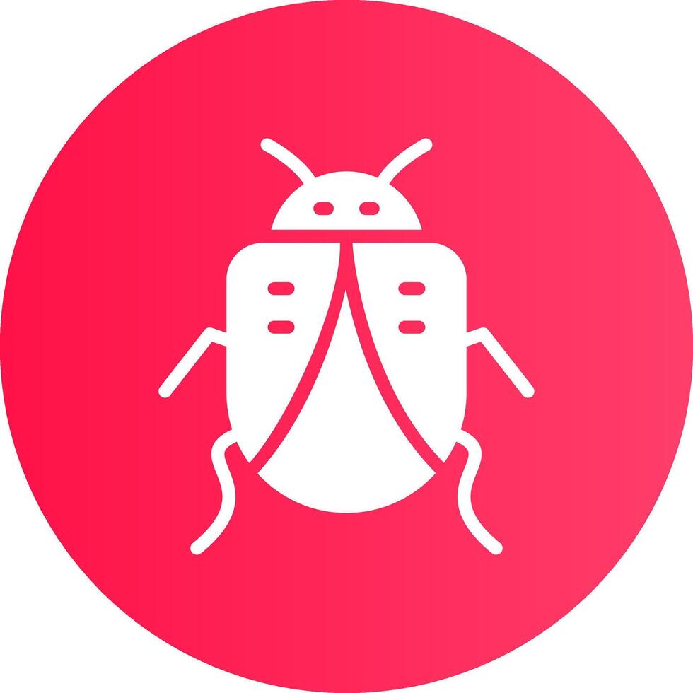Bug Creative Icon Design vector
