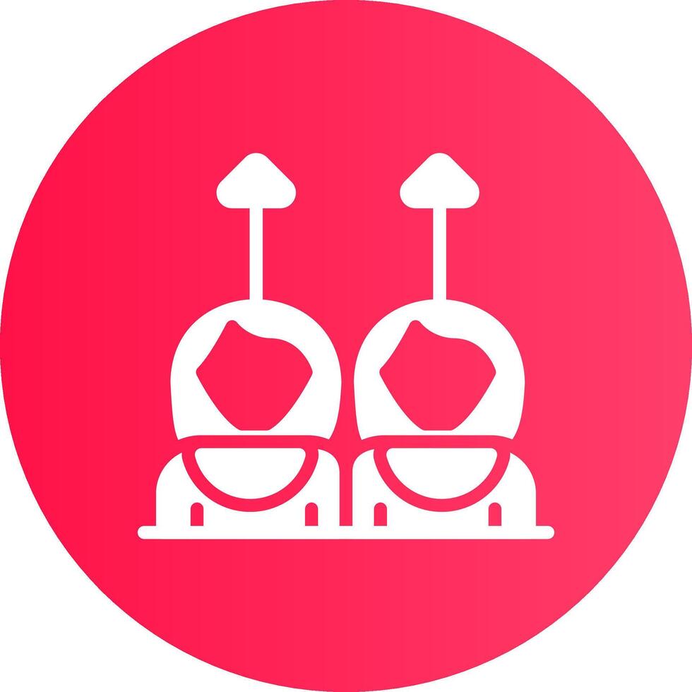 Same Approach Creative Icon Design vector