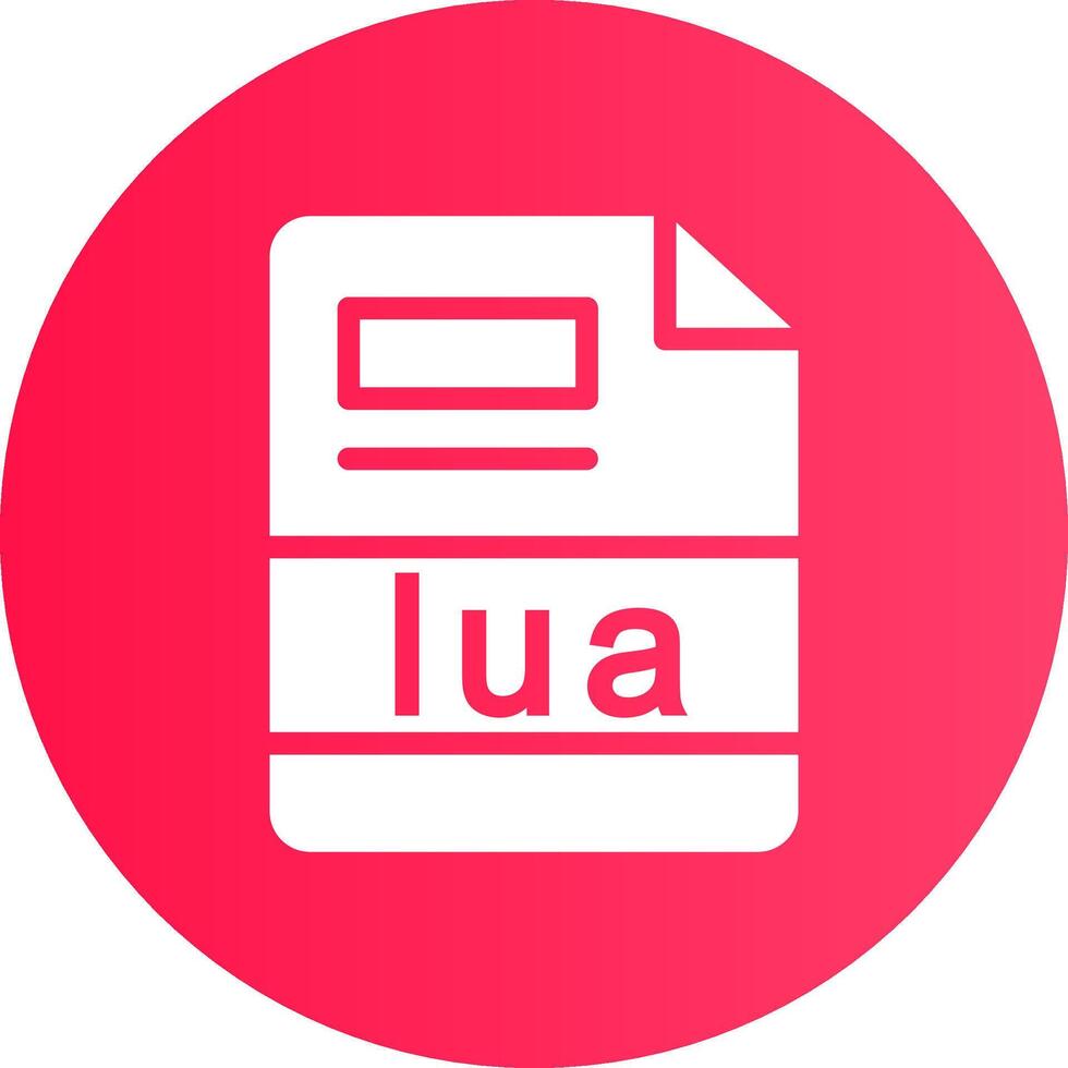 lua Creative Icon Design vector