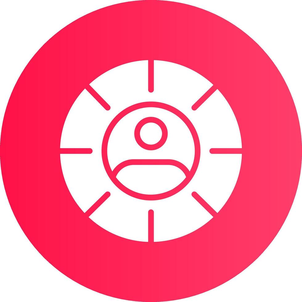 Targeting Creative Icon Design vector