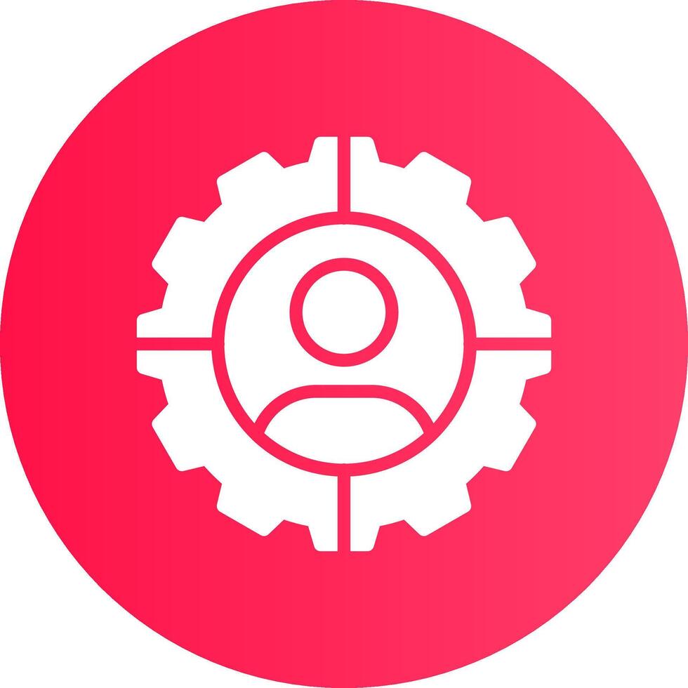 Personalization Creative Icon Design vector