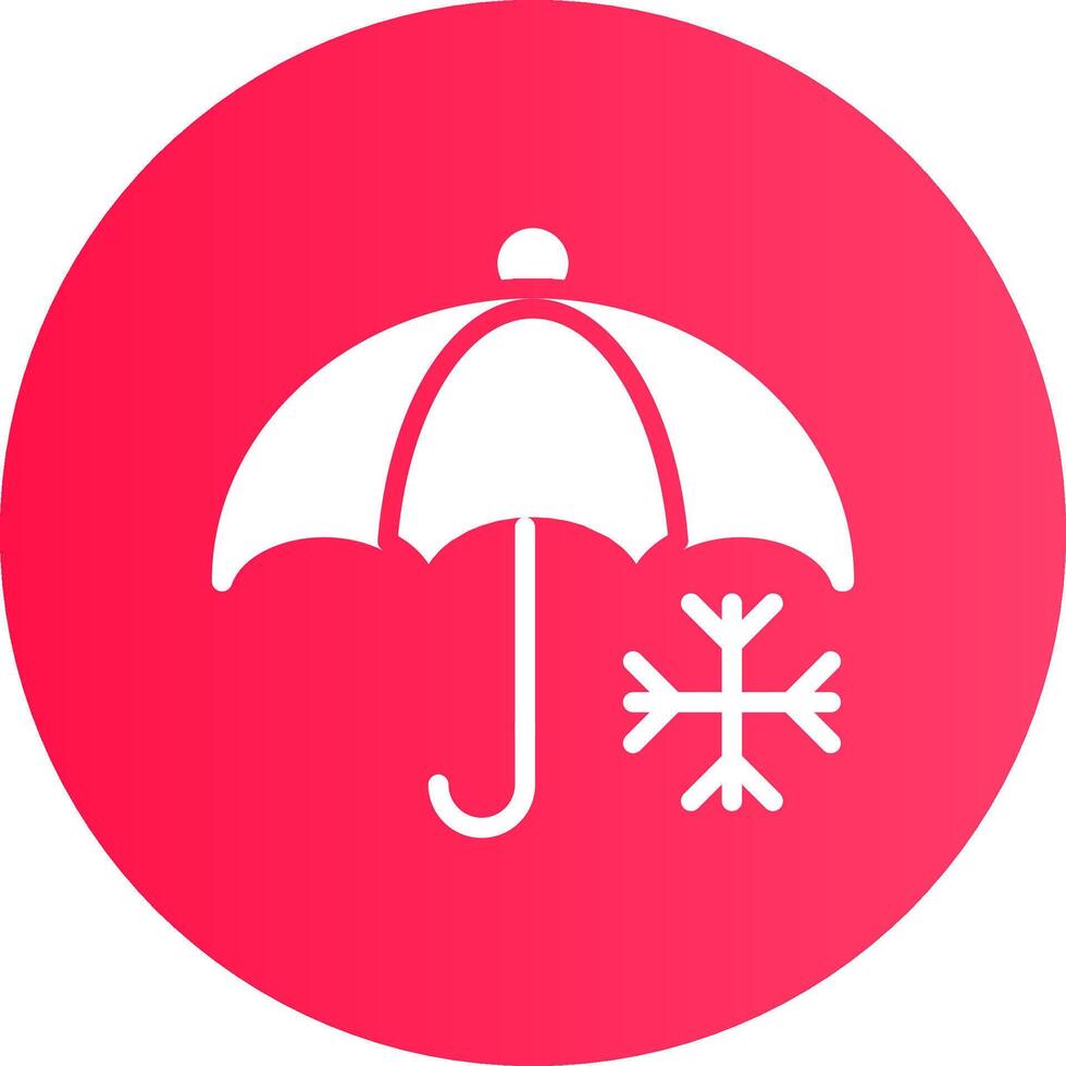 Umbrella Creative Icon Design vector