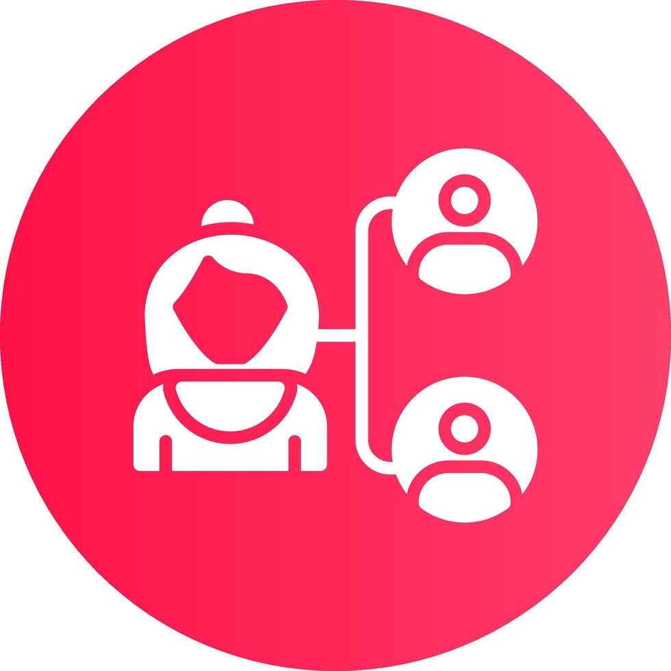 Manager Creative Icon Design vector
