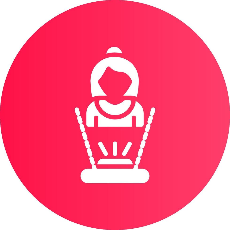 Hologram Creative Icon Design vector