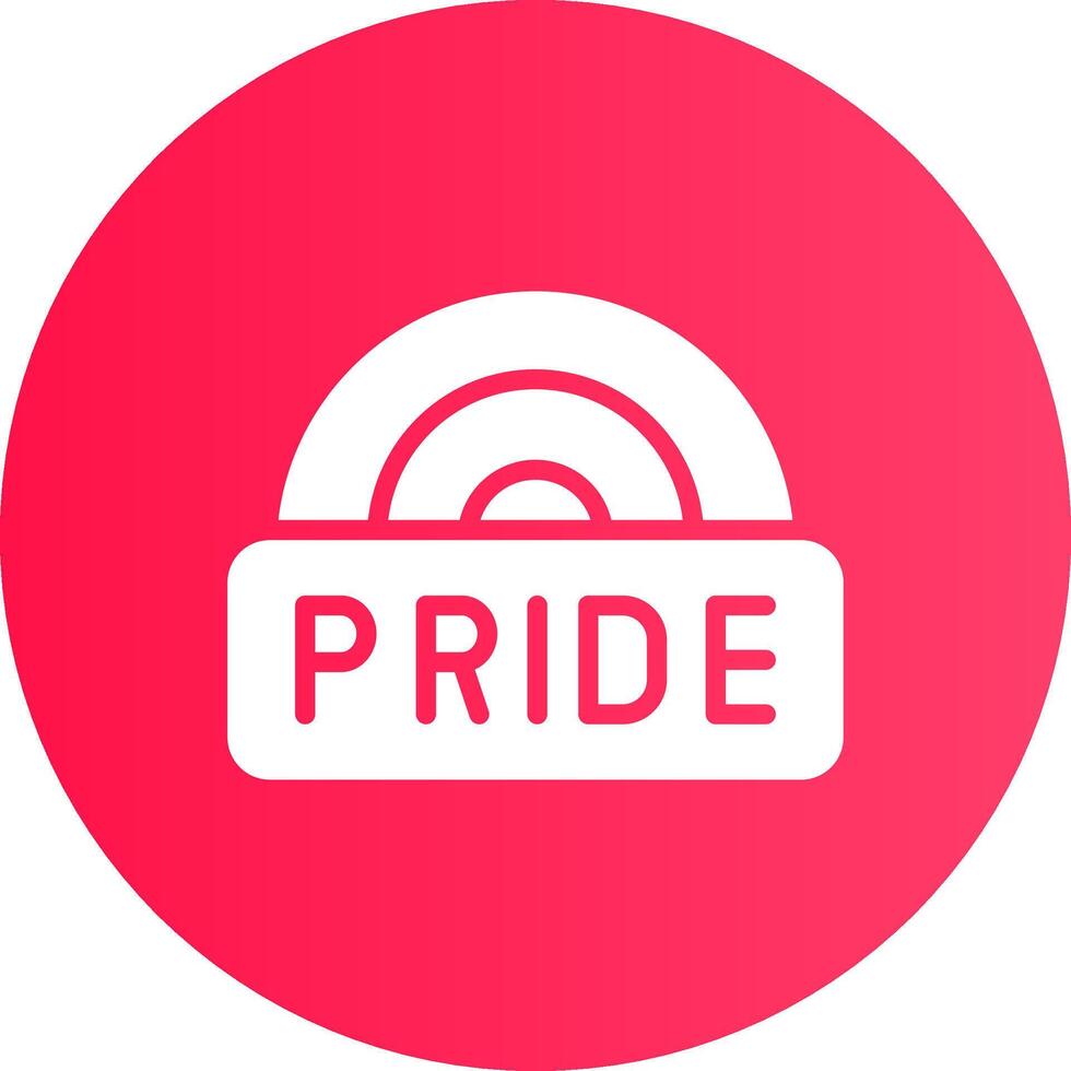 Pride Creative Icon Design vector