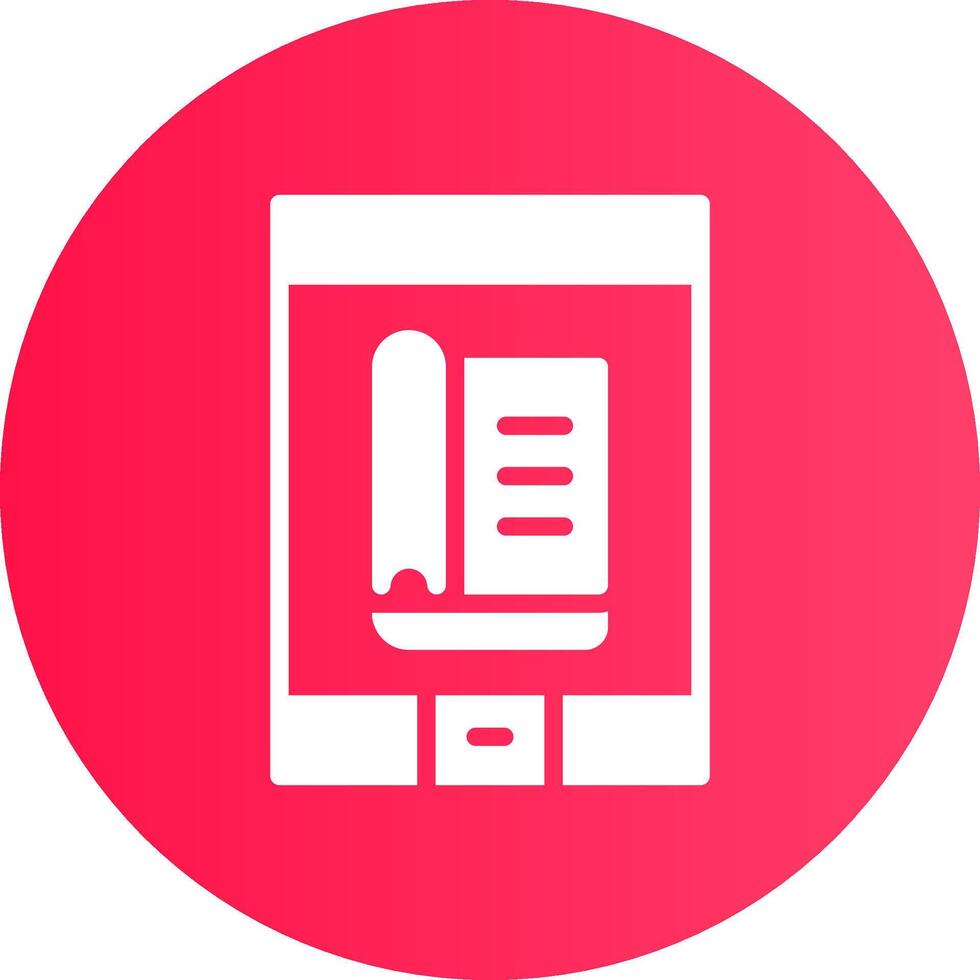 Online Magazine Creative Icon Design vector