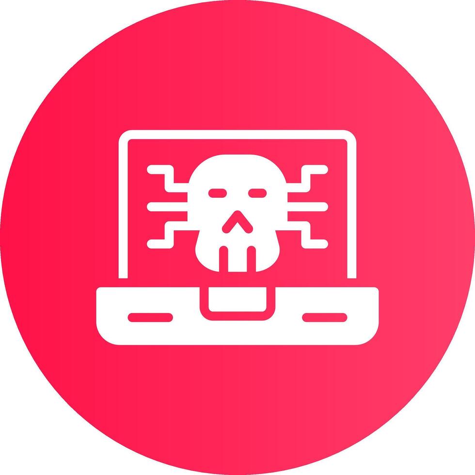 diseño de icono creativo de malware vector