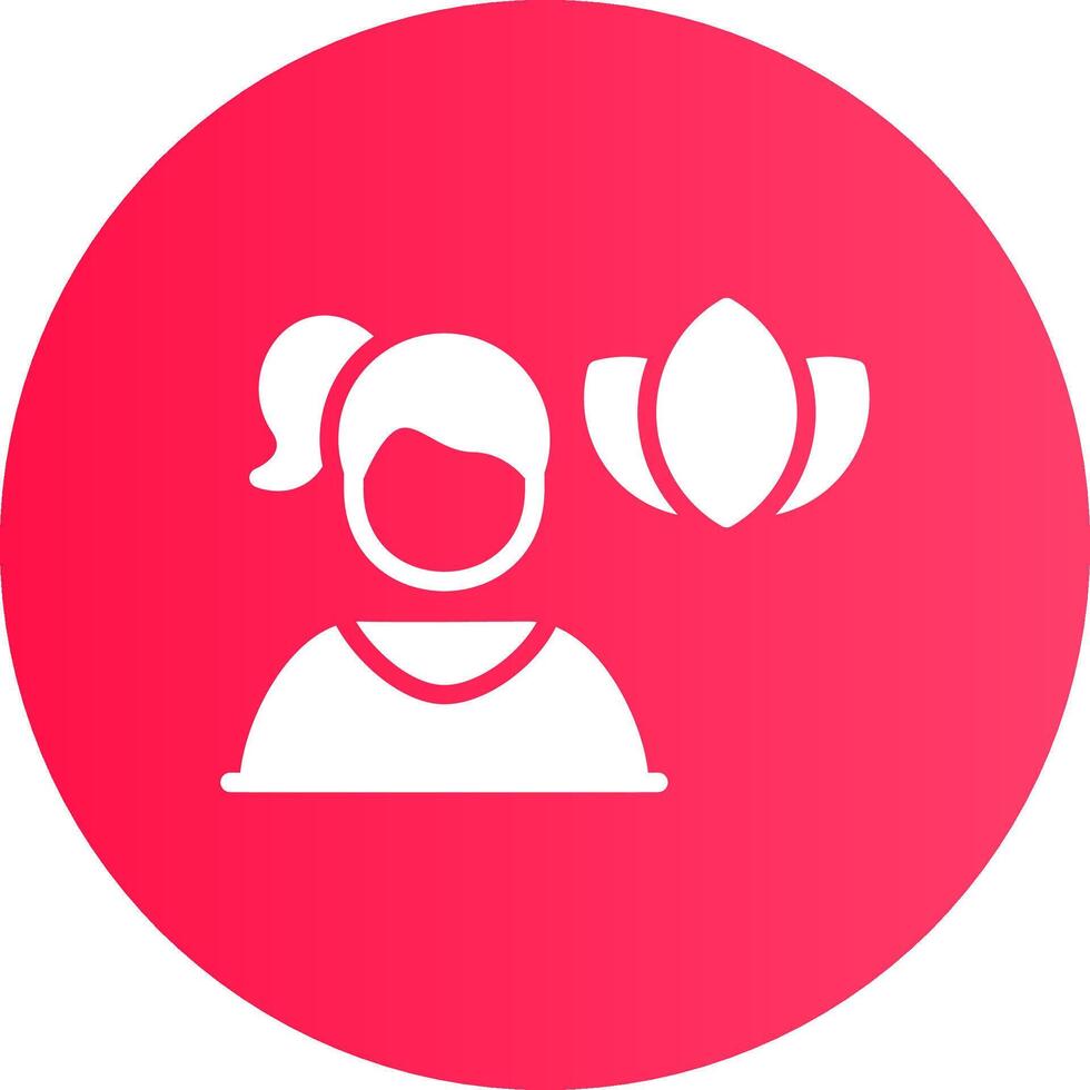 Meditation Creative Icon Design vector