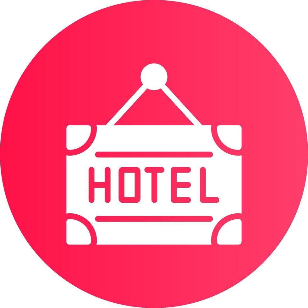 Hotel Creative Icon Design vector