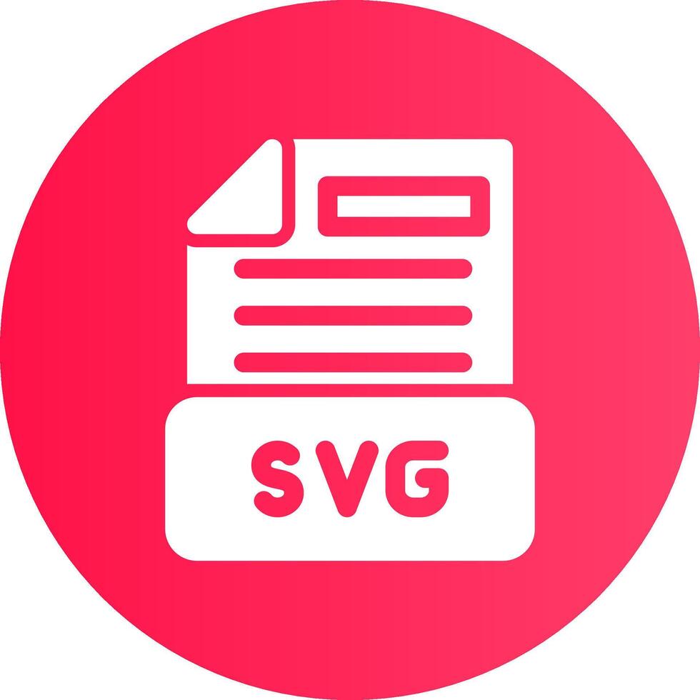 diseño de icono creativo de archivo svg vector