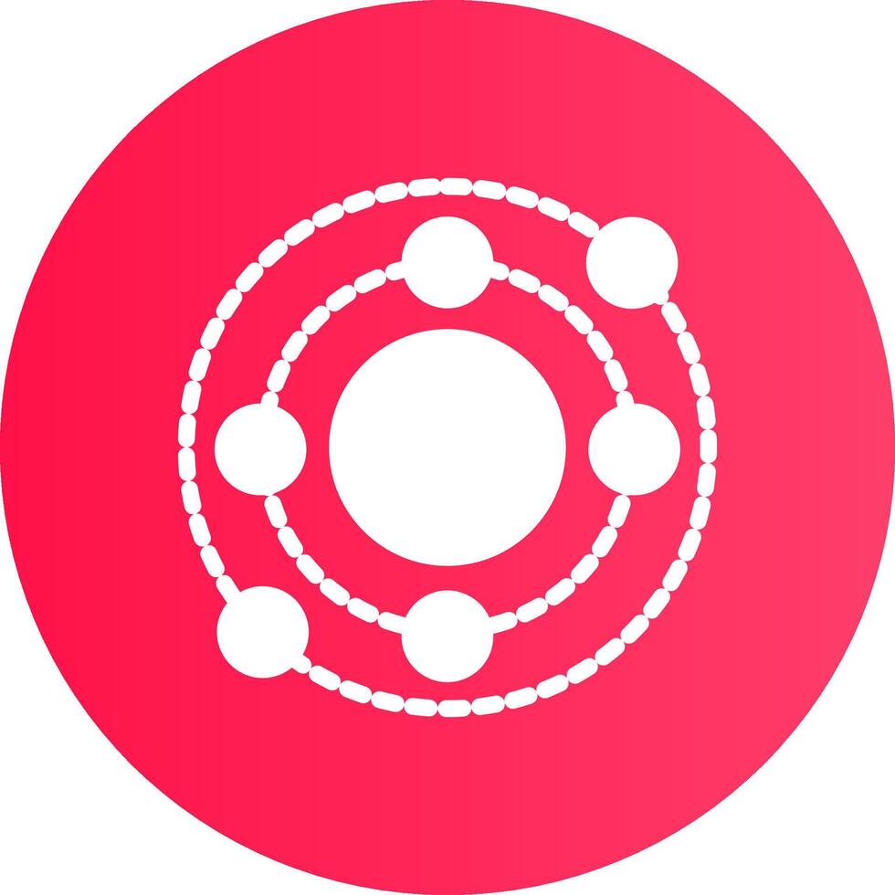Planet Creative Icon Design vector