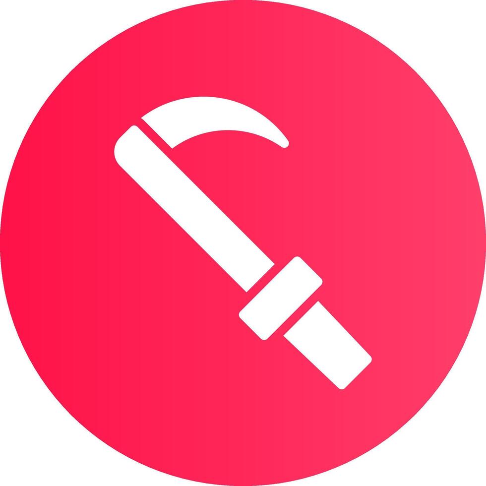 Scythe Creative Icon Design vector