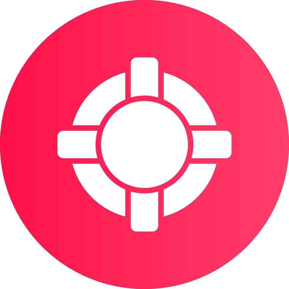 Lifesaver Creative Icon Design vector