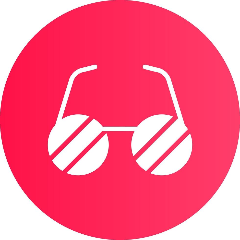 diseño de icono creativo de gafas de estrella vector