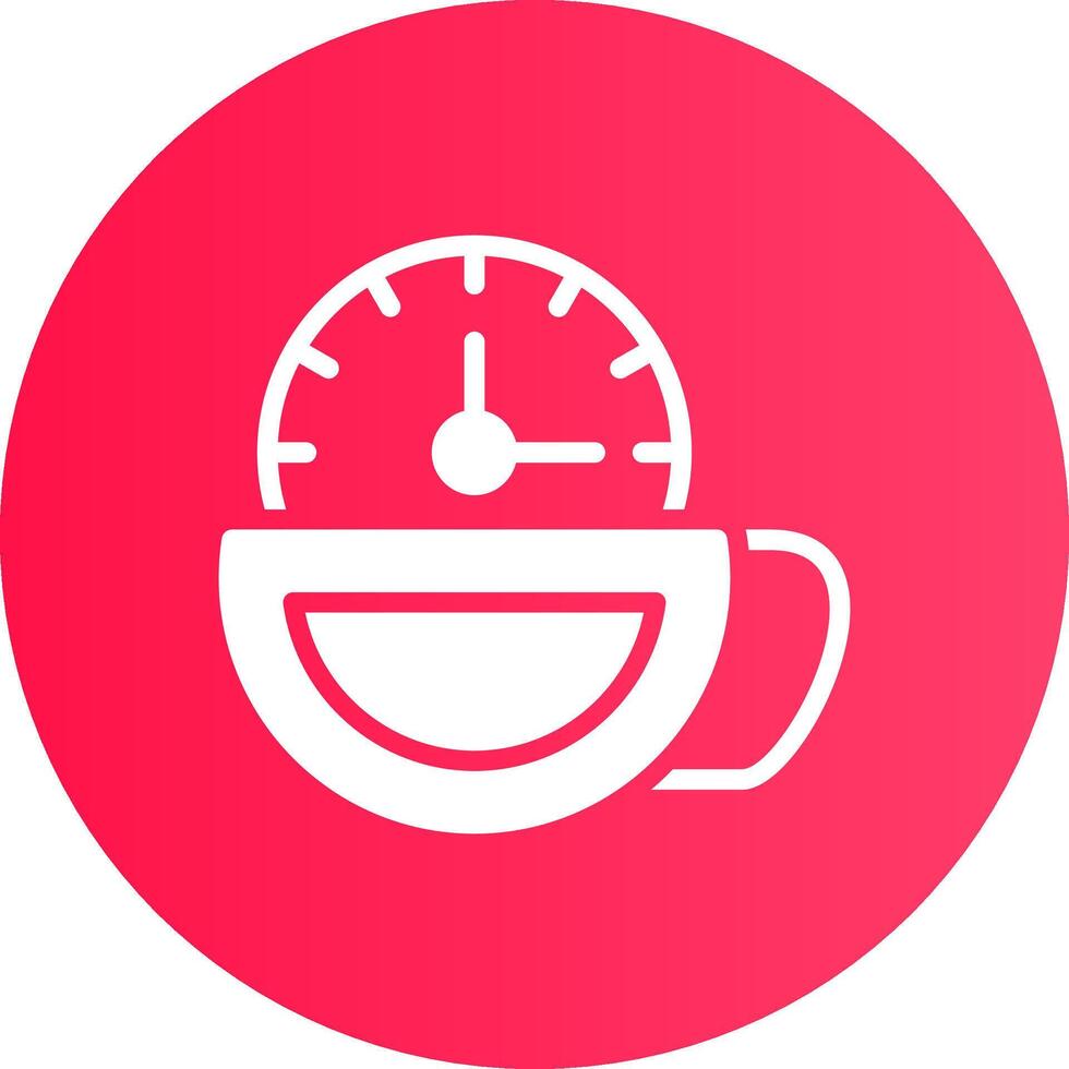 Tea Time Creative Icon Design vector