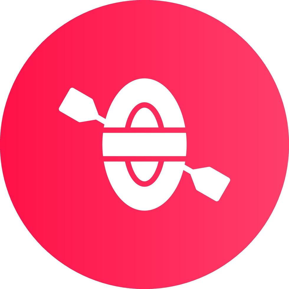 Kayak Creative Icon Design vector