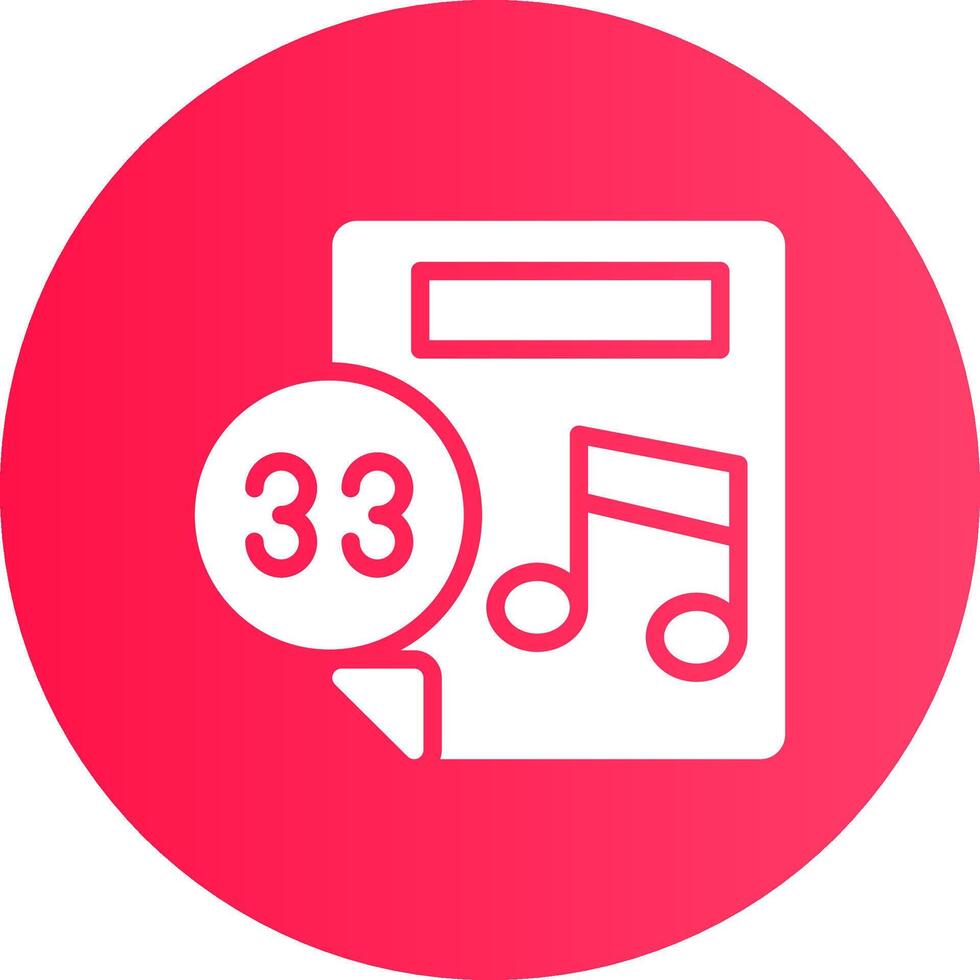 diseño de icono creativo de partitura musical vector