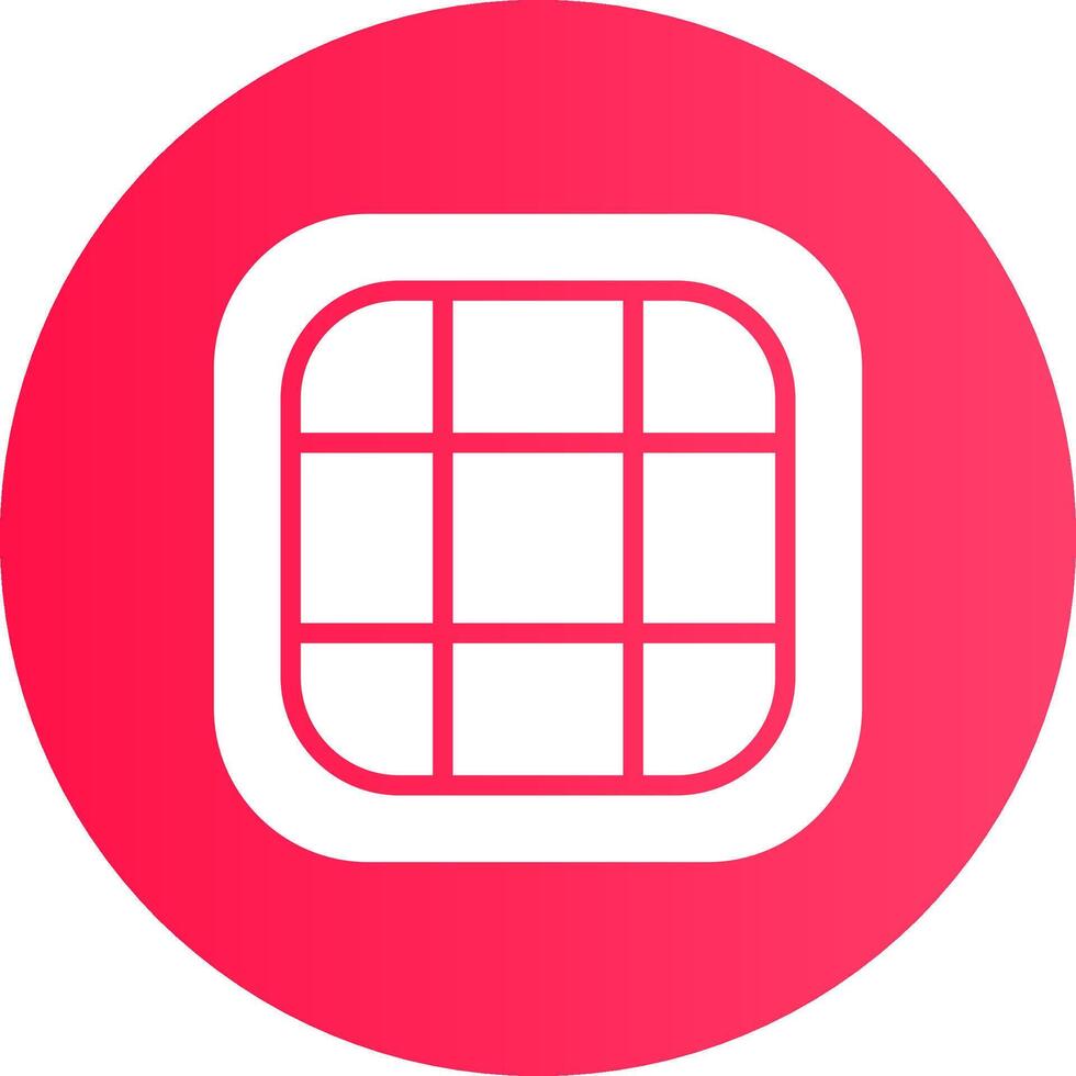 Grid Creative Icon Design vector