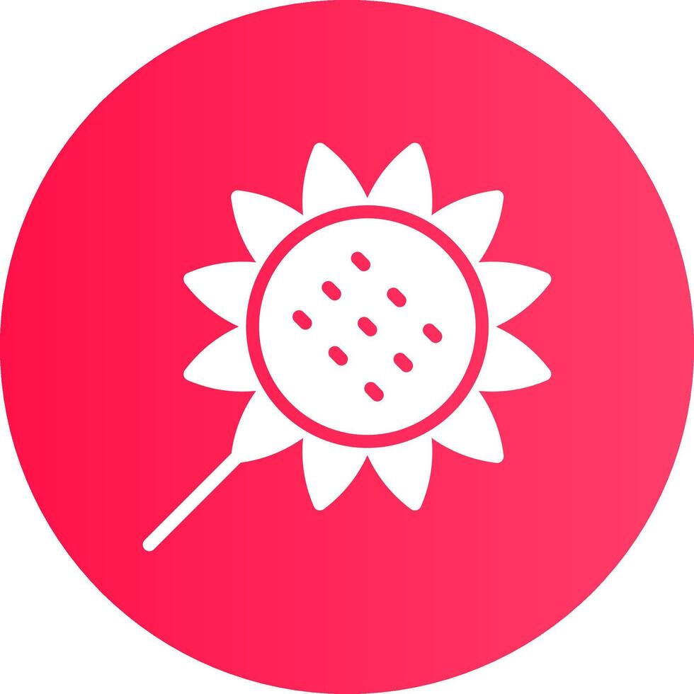 Sunflower Creative Icon Design vector