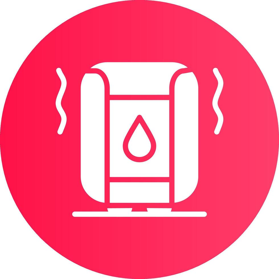 Humidifier Creative Icon Design vector