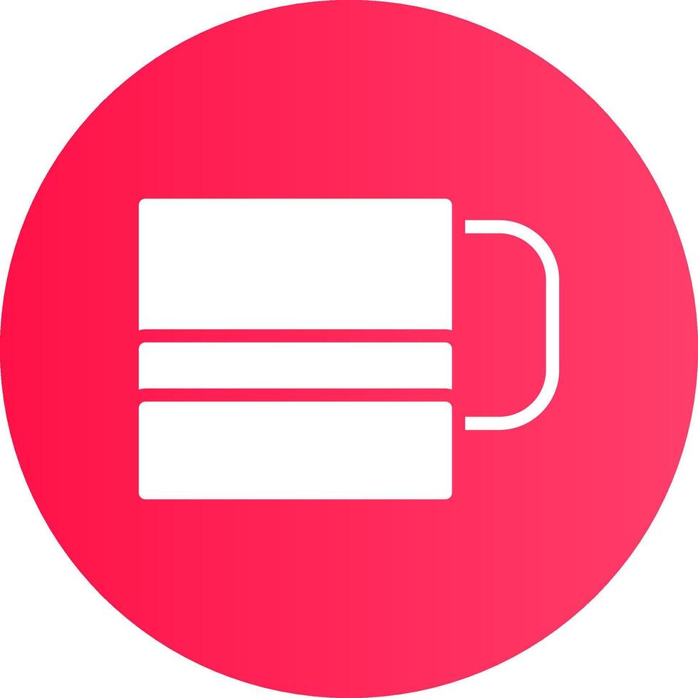 taza de diseño de icono creativo vector