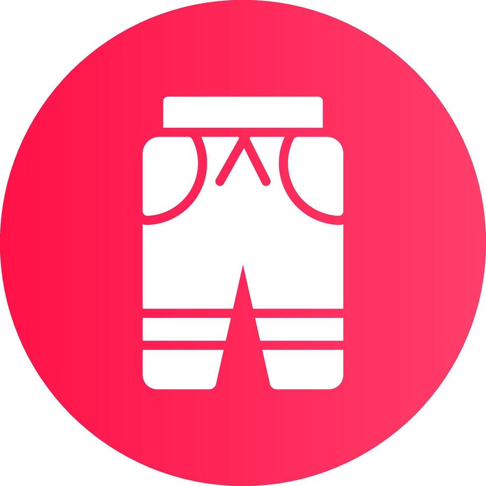 diseño de icono creativo de pantalón de esquí vector