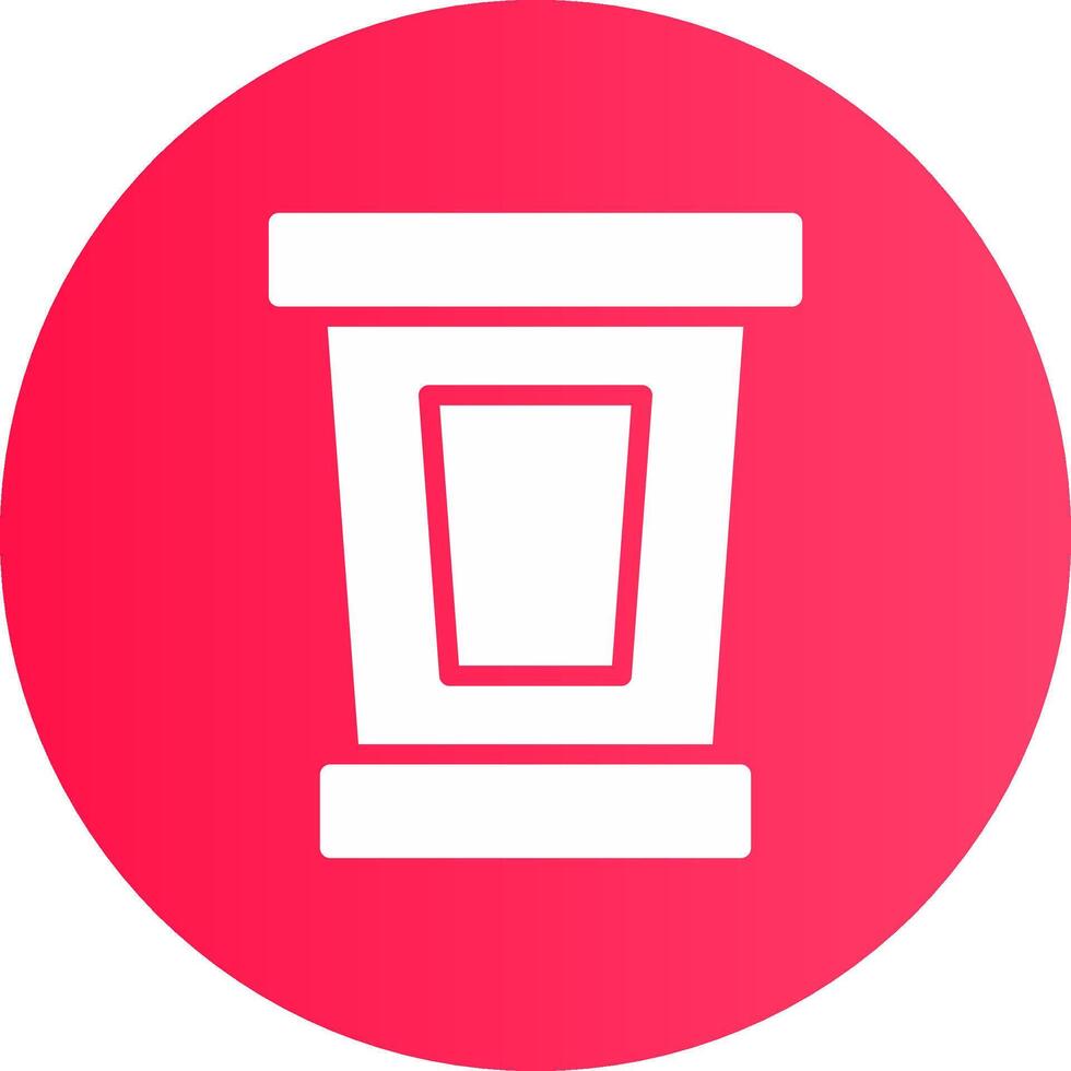 Witness Stand Creative Icon Design vector