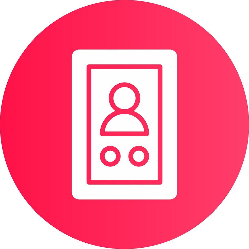 Phone Call Creative Icon Design vector