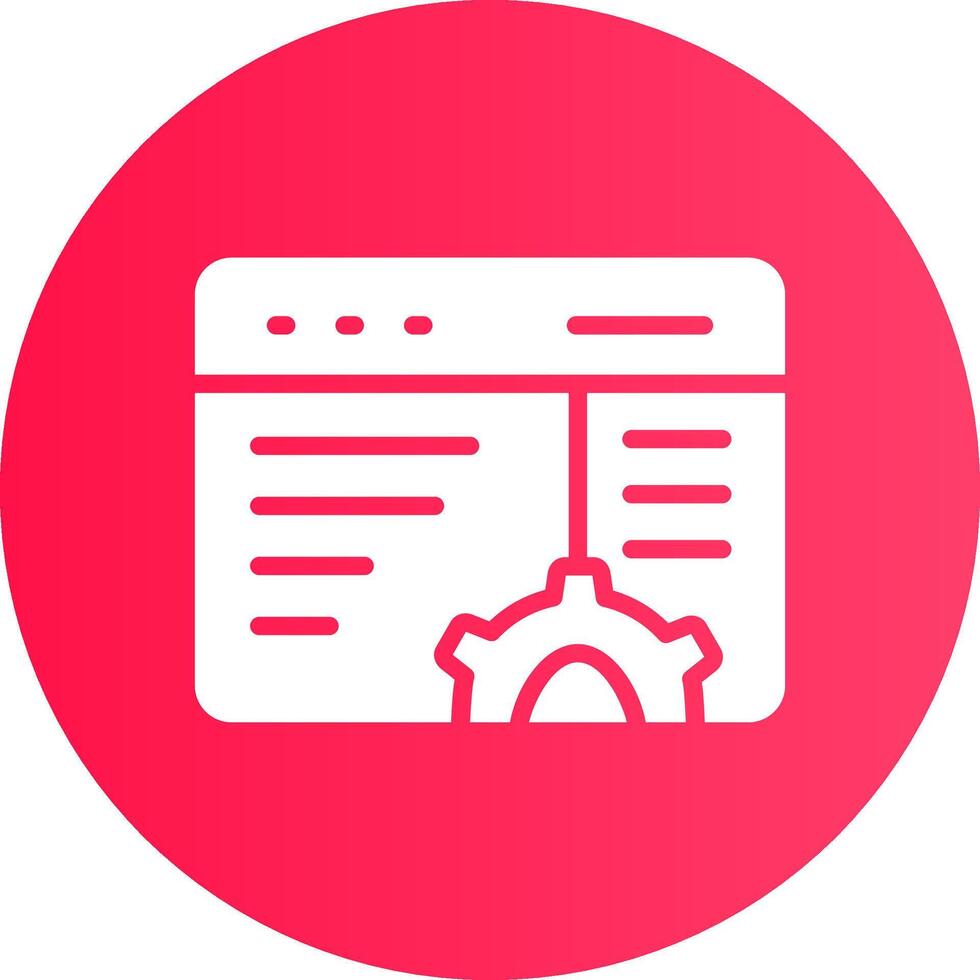 Browser Creative Icon Design vector