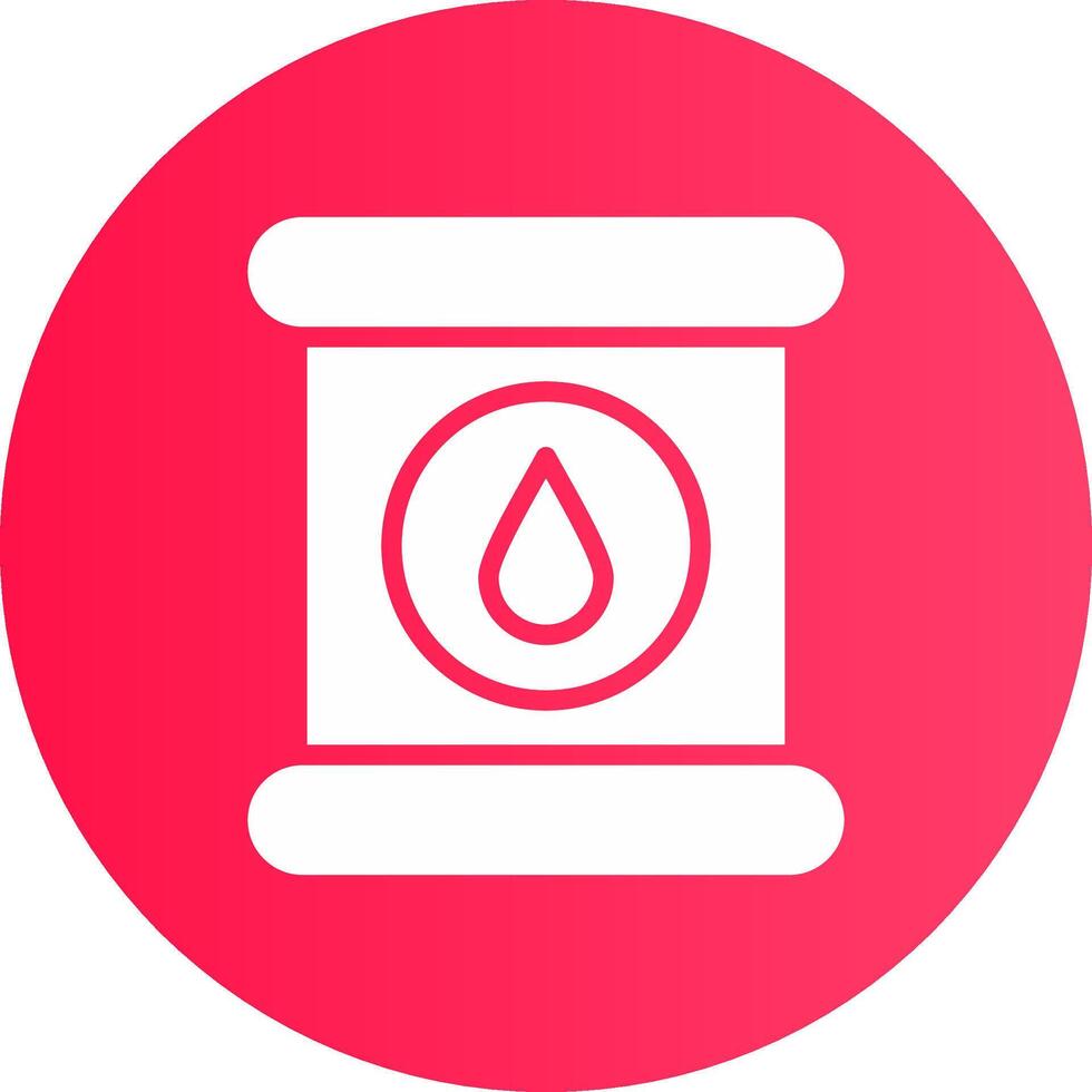 Waste Oil Creative Icon Design vector