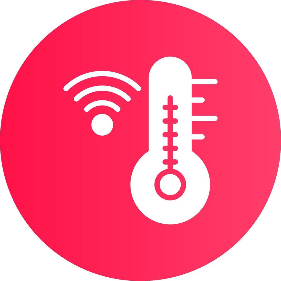 Thermostat Creative Icon Design vector
