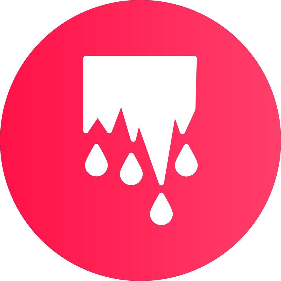 Icicle Creative Icon Design vector