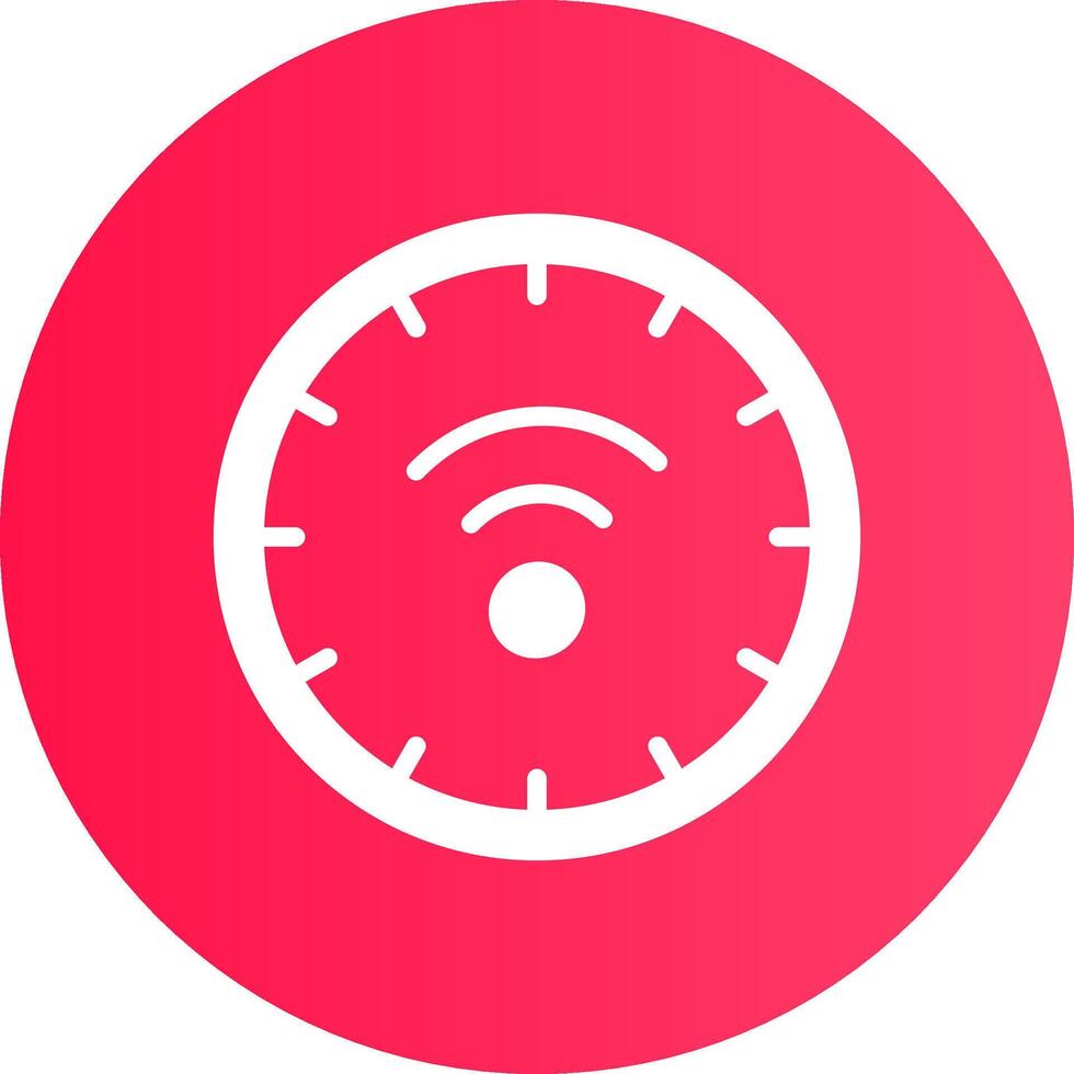 Smart Clock Creative Icon Design vector