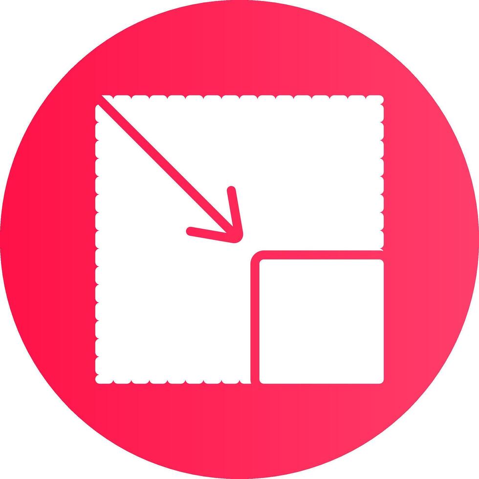 Downsizing Creative Icon Design vector