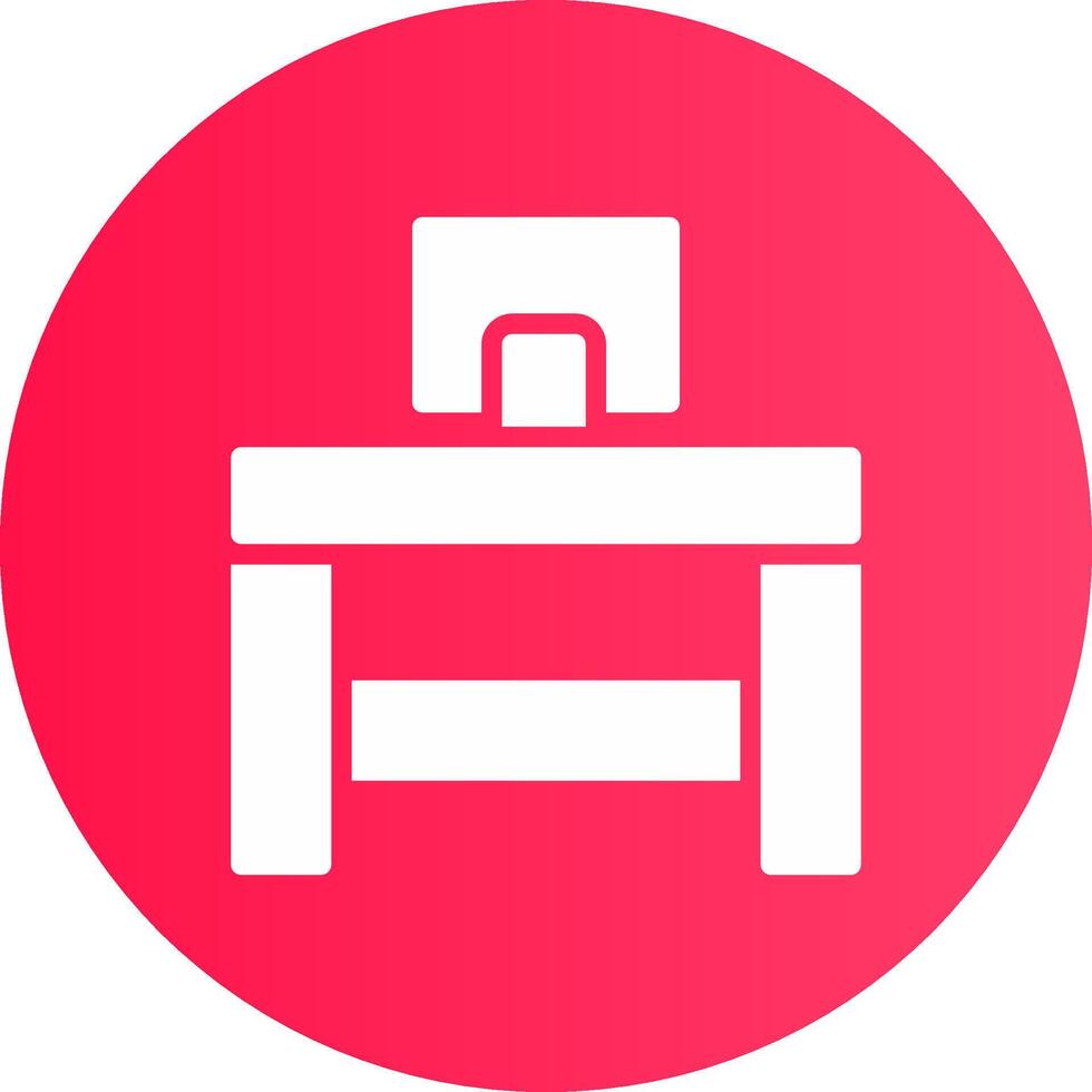 Desk Creative Icon Design vector