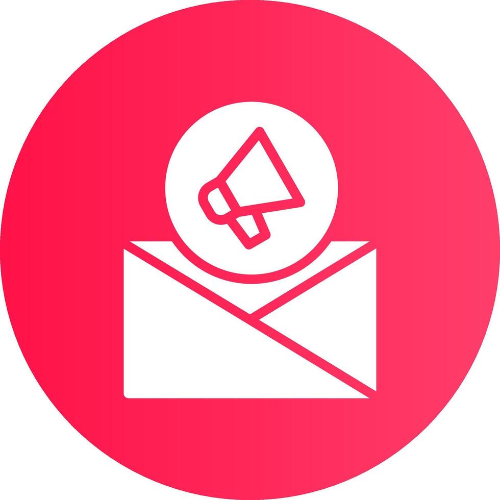 Email Marketing Creative Icon Design vector