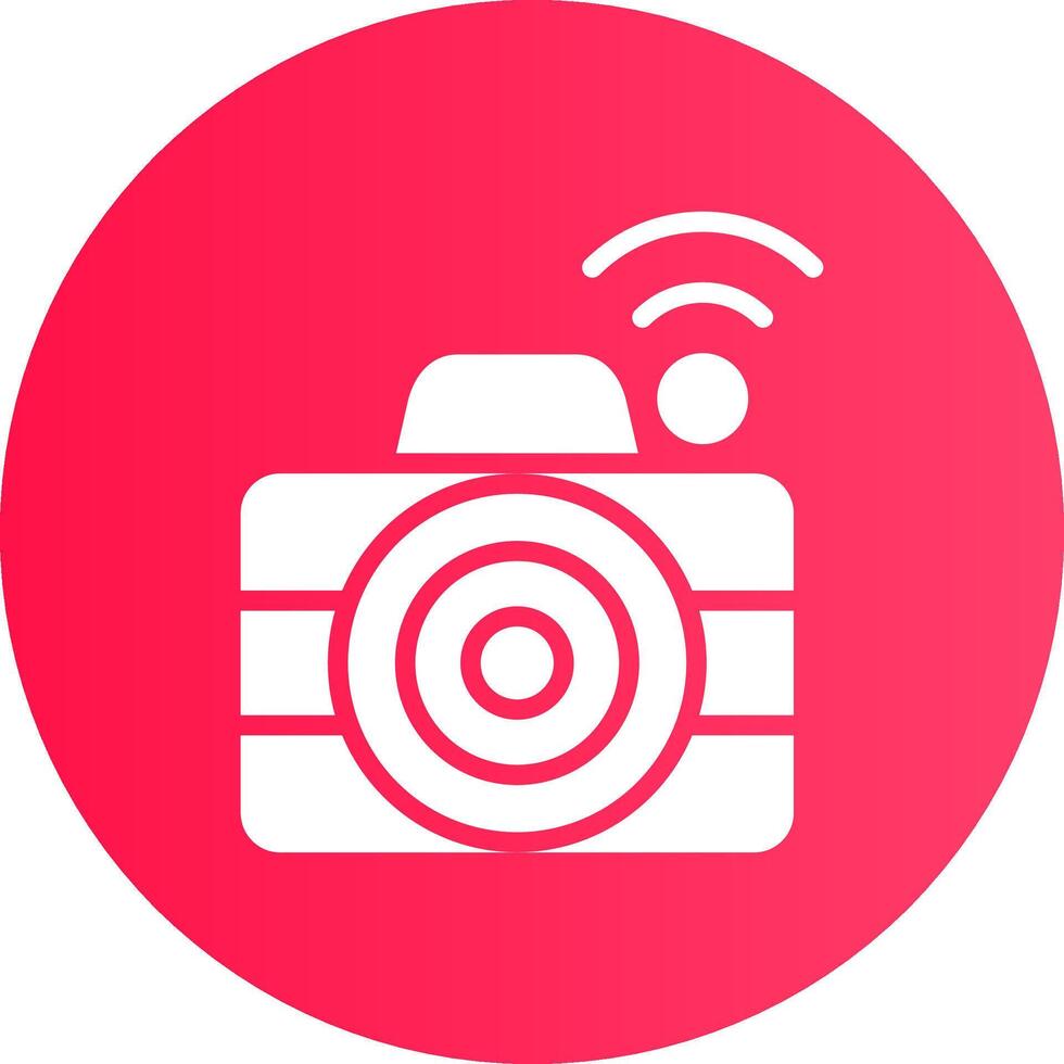 Smart Camera Creative Icon Design vector