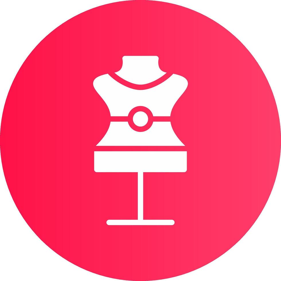 Mannequin Creative Icon Design vector