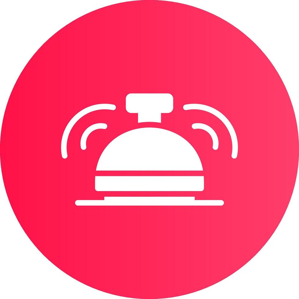 Hotel Bell Creative Icon Design vector