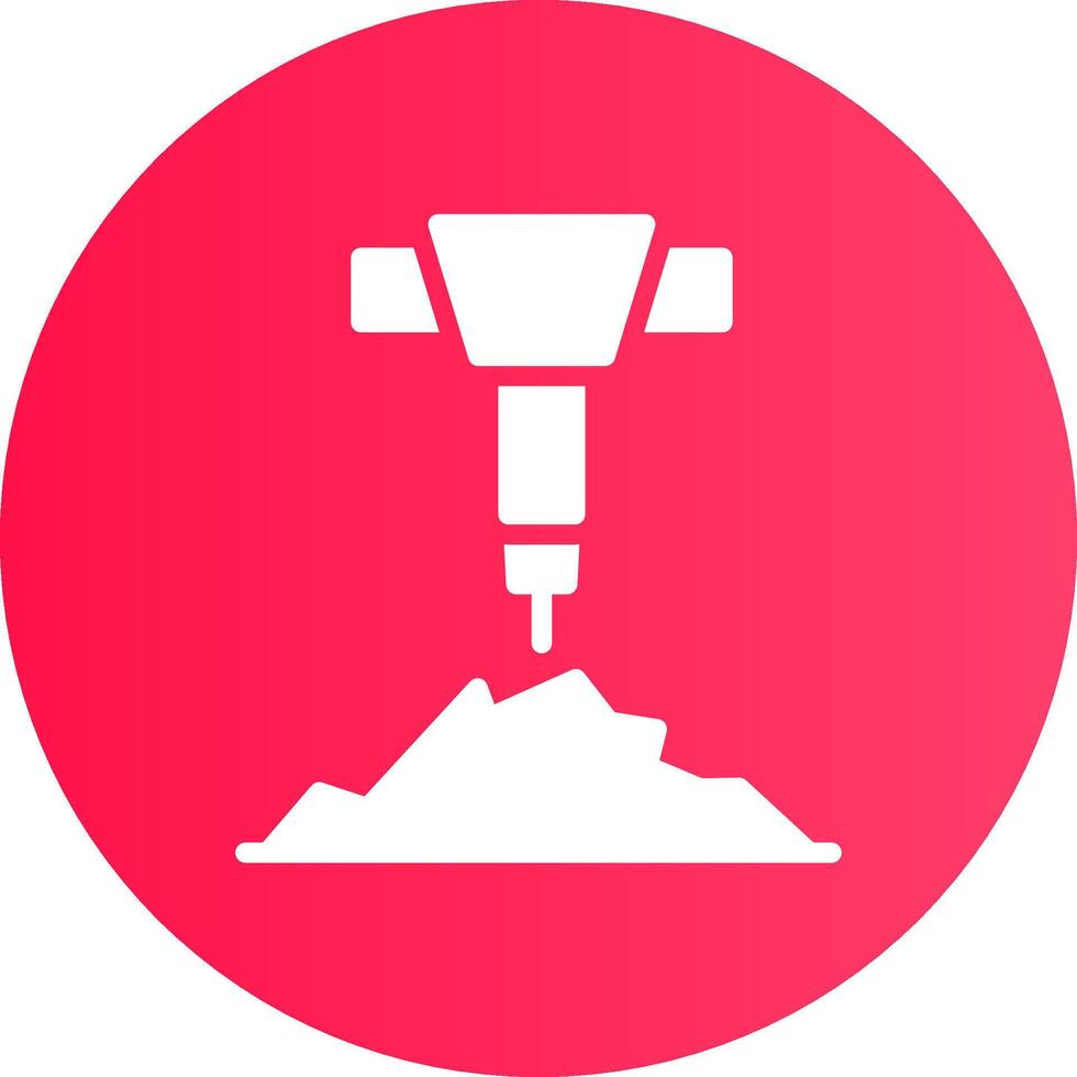 Drill Creative Icon Design vector