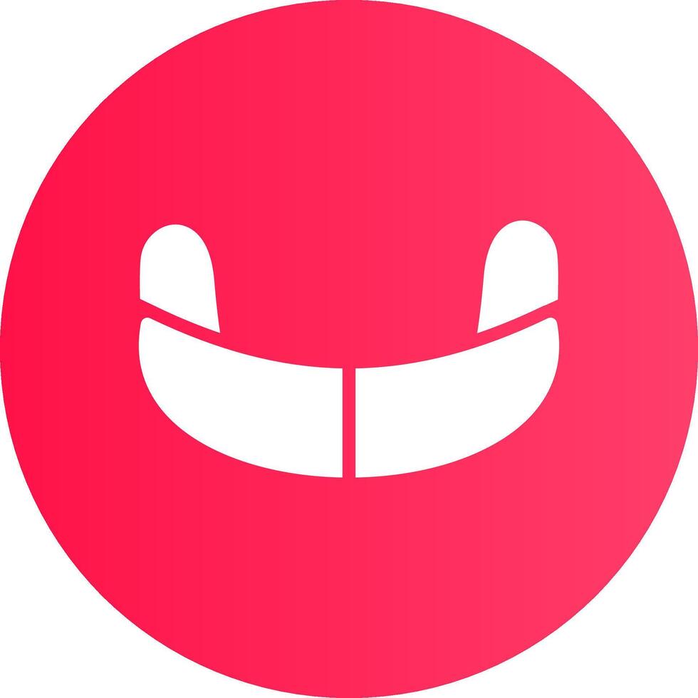 Gum Shield Creative Icon Design vector