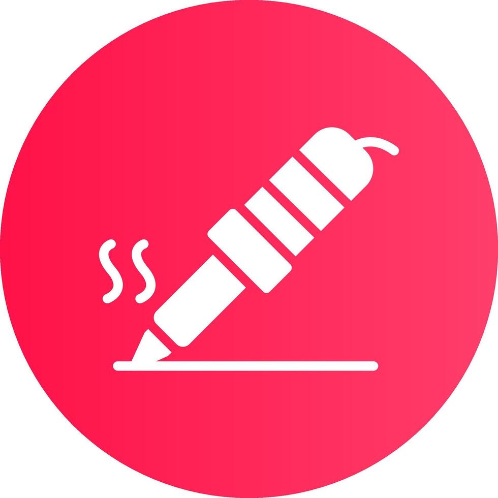 Soldering Creative Icon Design vector