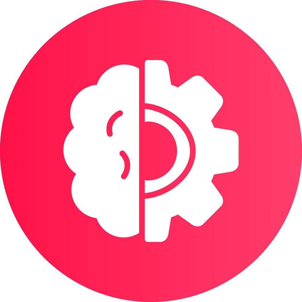 Deep Learning Creative Icon Design vector