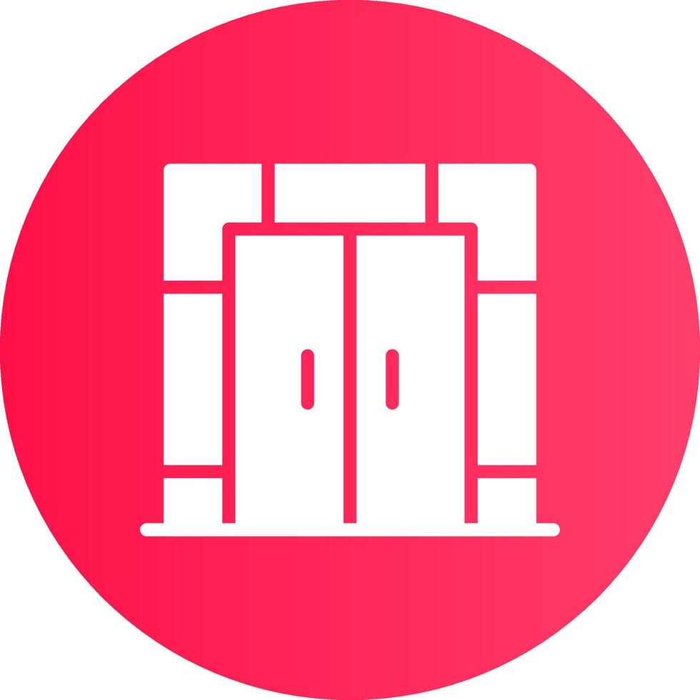 Door Creative Icon Design vector