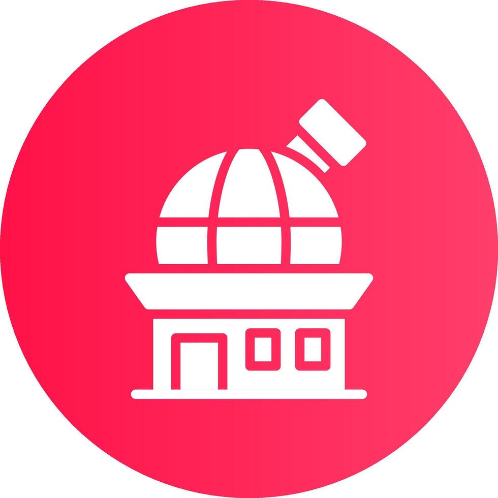 Observatory Creative Icon Design vector