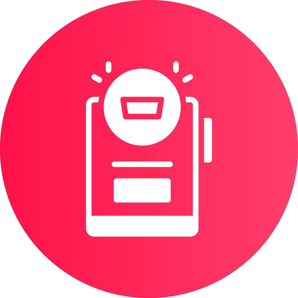 Light Creative Icon Design vector