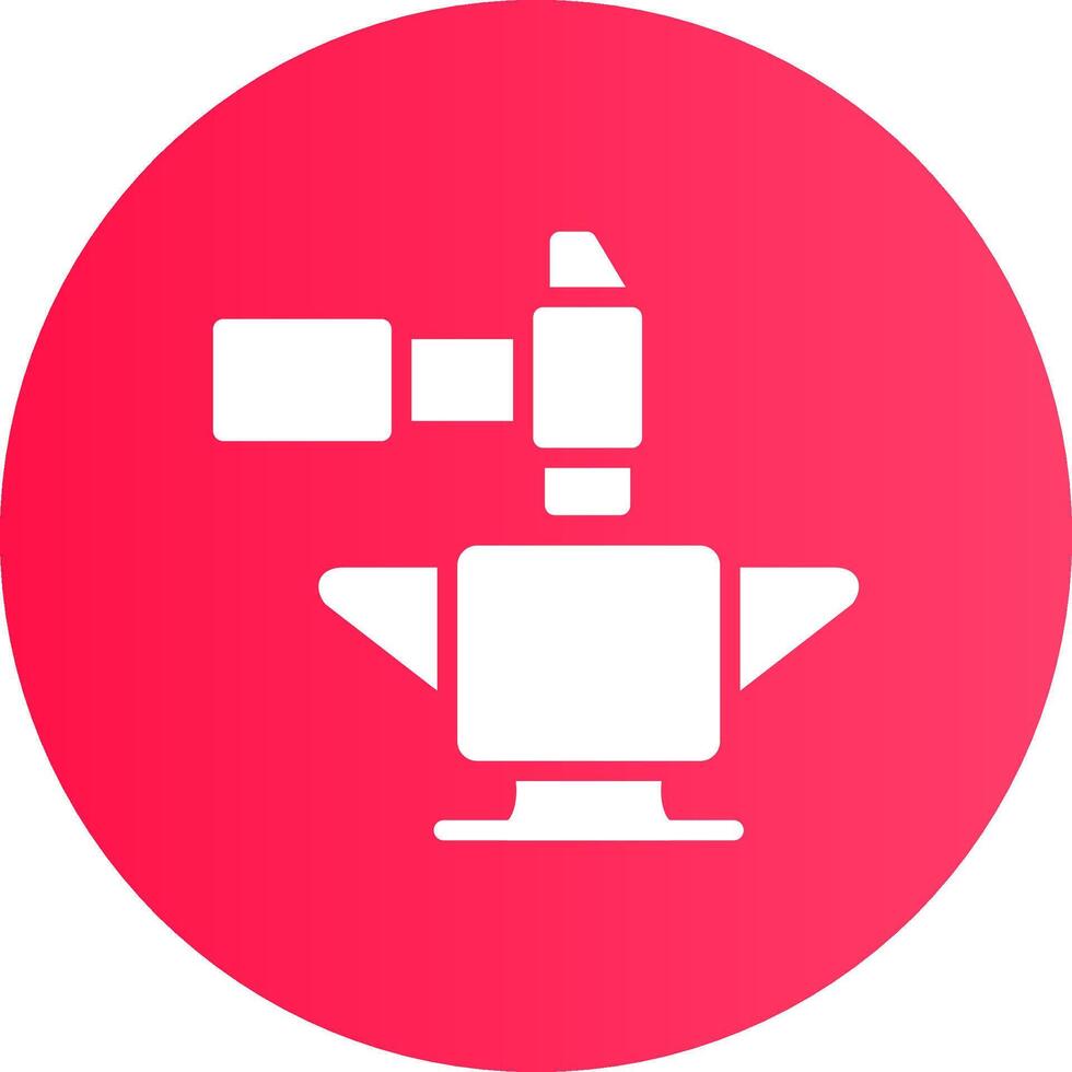 Anvil Creative Icon Design vector