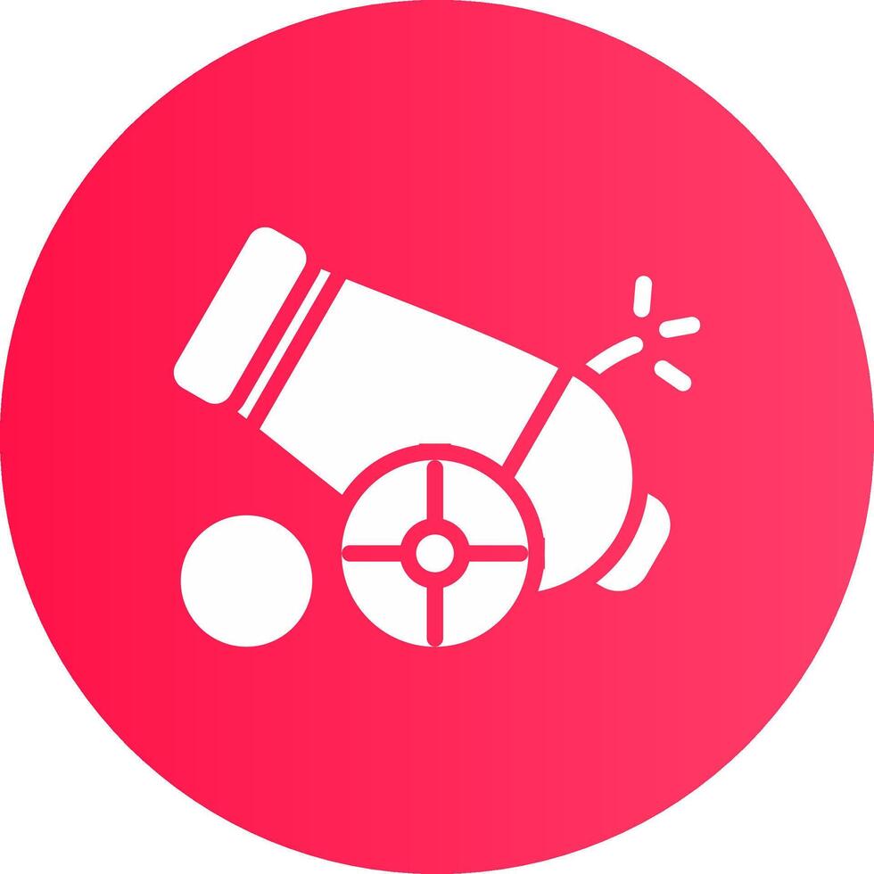 Cannon Creative Icon Design vector