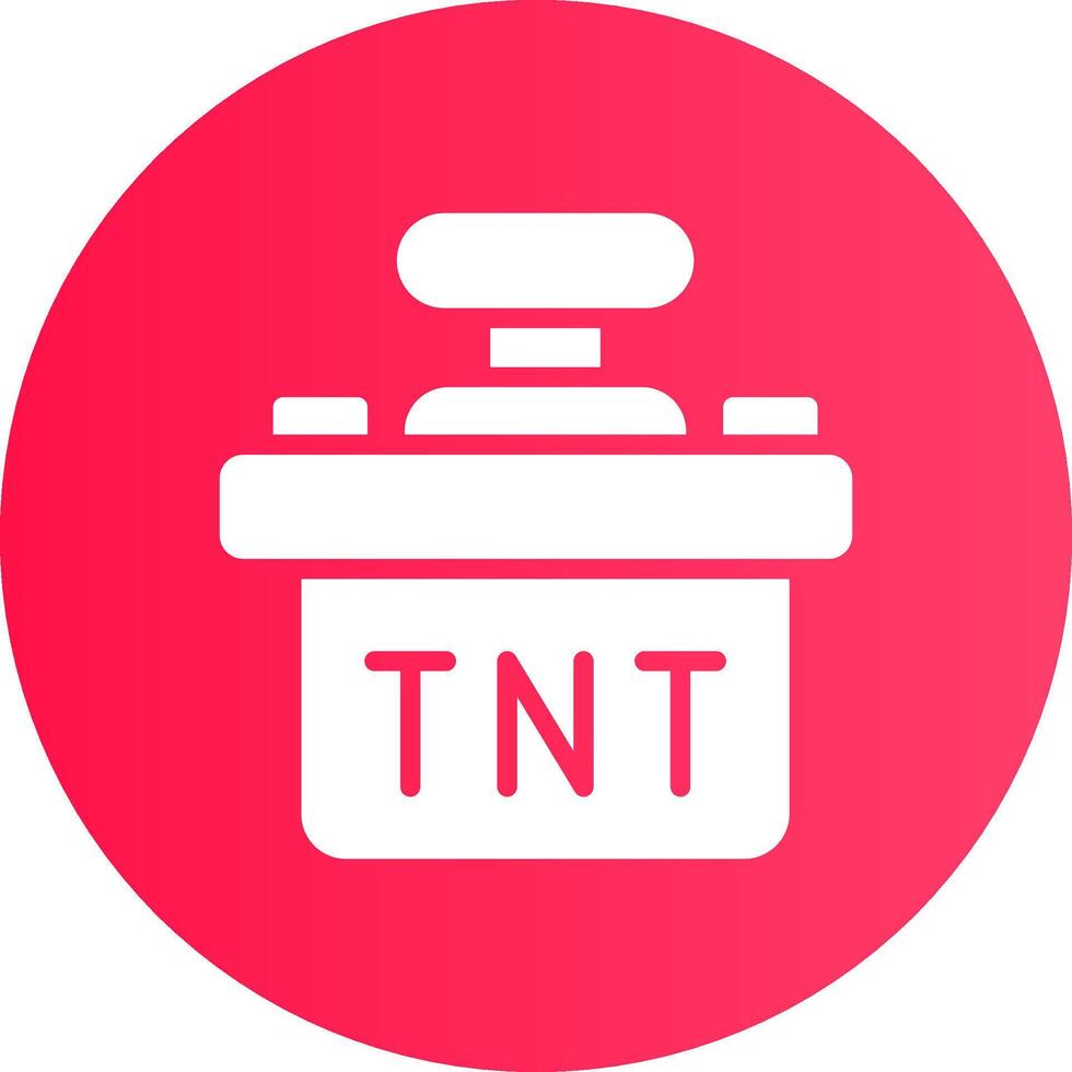 diseño de icono creativo tnt vector