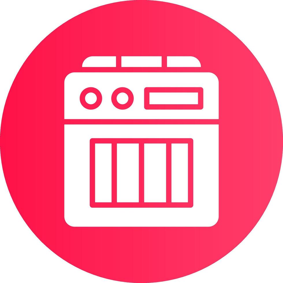 Amplifier Box Creative Icon Design vector